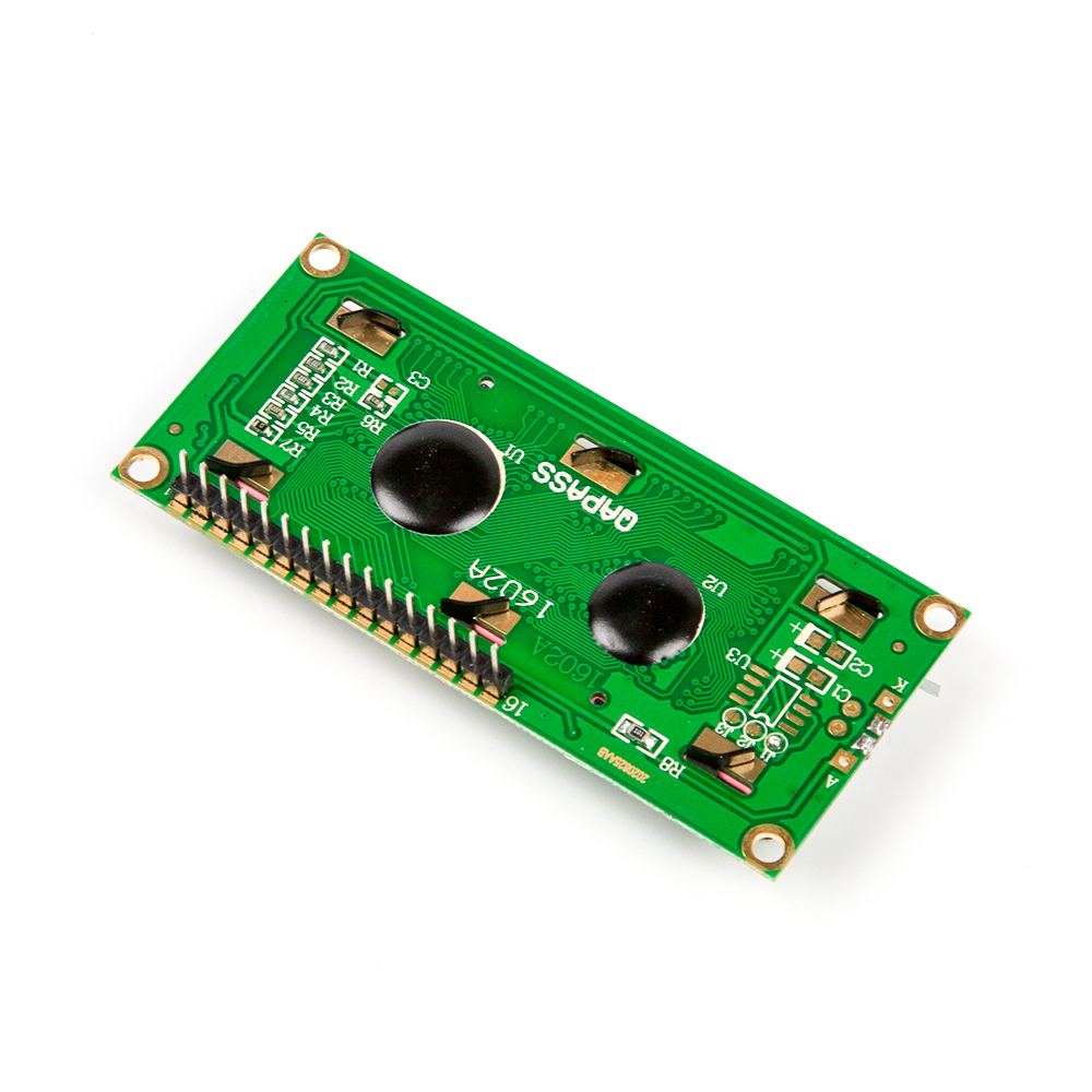 Дисплей LCD1602 синий, с пайкой